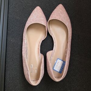 Mix No. 6 Blush Glitter Women's Flats